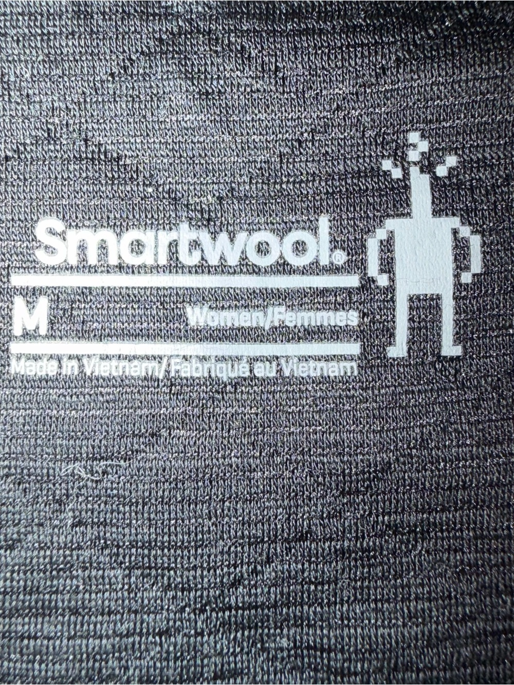 NWT Women's medium smartwool diamond peak Quilted mini Dress merino wool mix - Picture 7 of 7